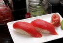 Maguro nigiri sushi